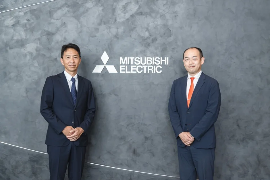 三菱電機の糸谷彰規さまとシェアビジョン株式会社の小林卓矢